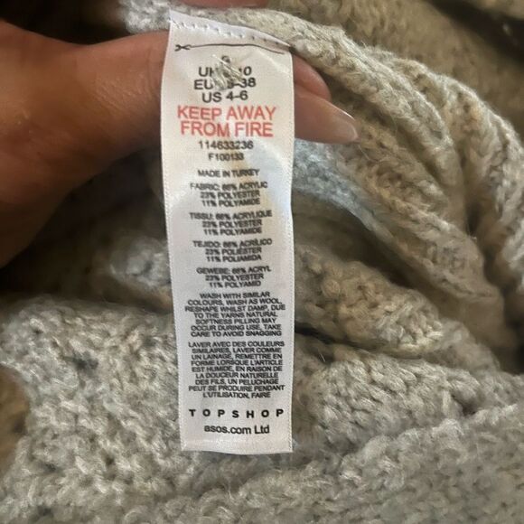 NWT Topshop Stitchy Cardigan. - Picture 7 of 8